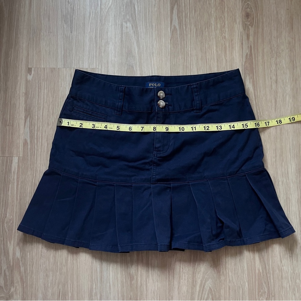 Polo by Ralph Lauren Navy Mini Skirt - Picture 5 of 8
